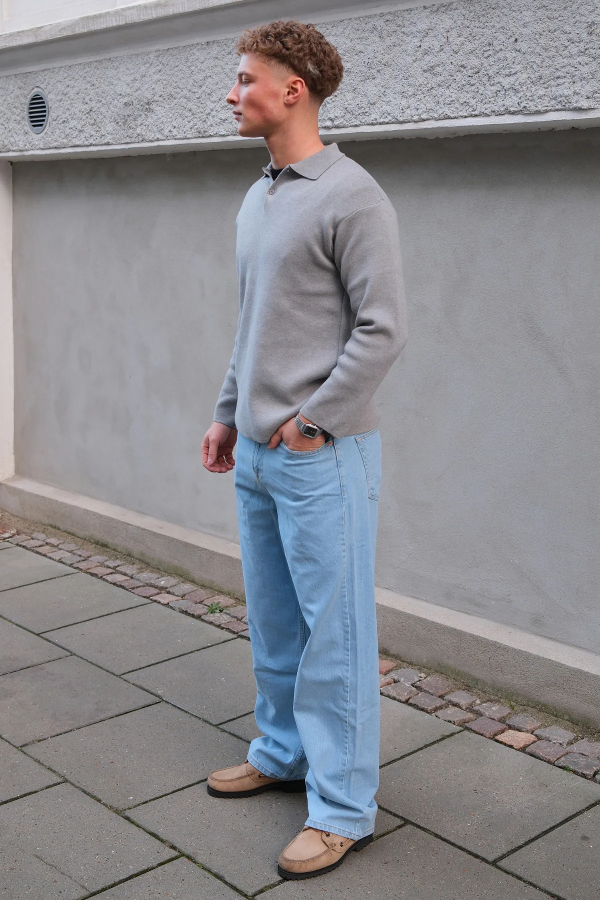 Wilhelm Regular Jeans - Hellblauer Denim - Image 3