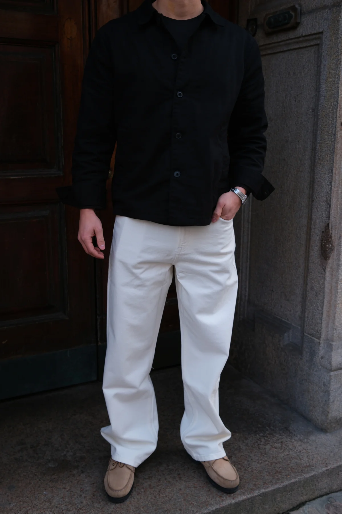 Wilhelm Regular Jeans - Weißer Denim - Image 2