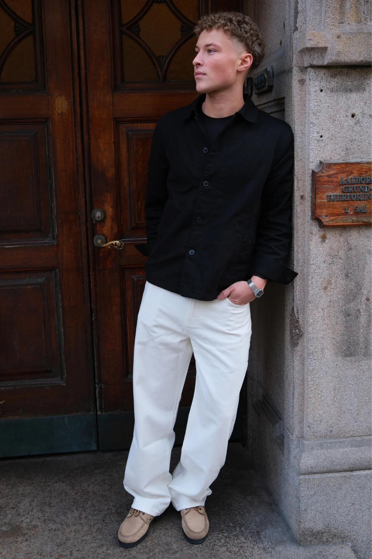 Wilhelm Regular Jeans - Weißer Denim - Image 3