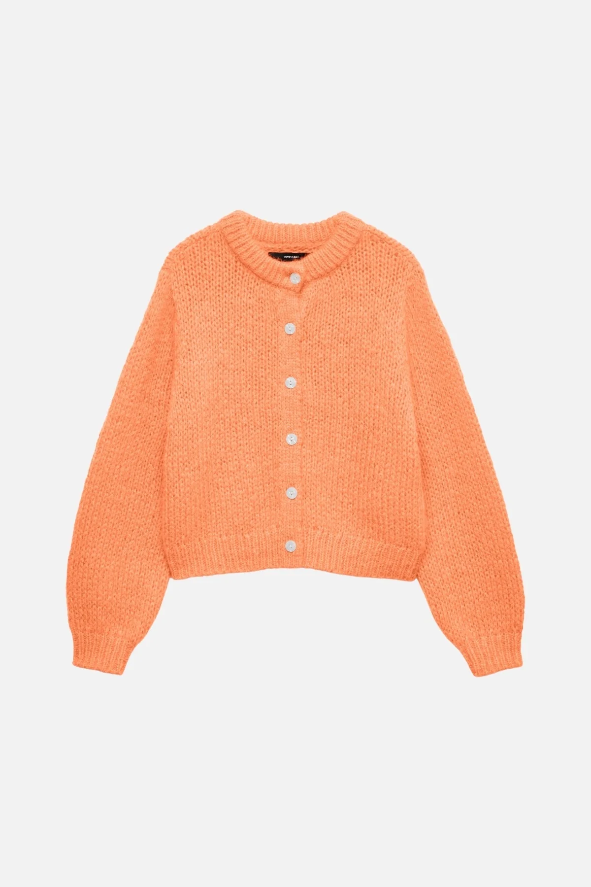 Wilo O -Neck -Strickjacke - Cantaloupe - Image 6