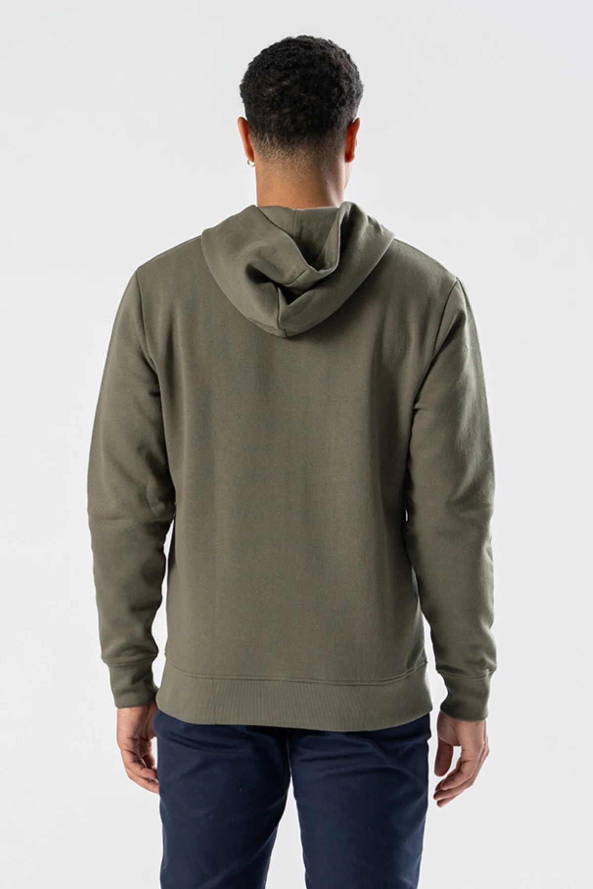 Zip Hoodie - Armeegrün - Image 4