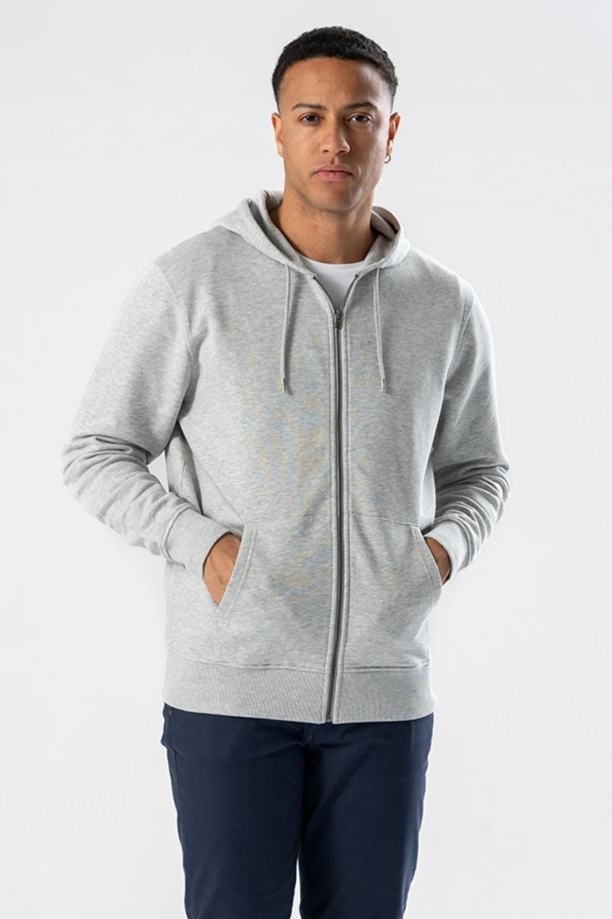 Zip Hoodie - Aschegrau - Image 4