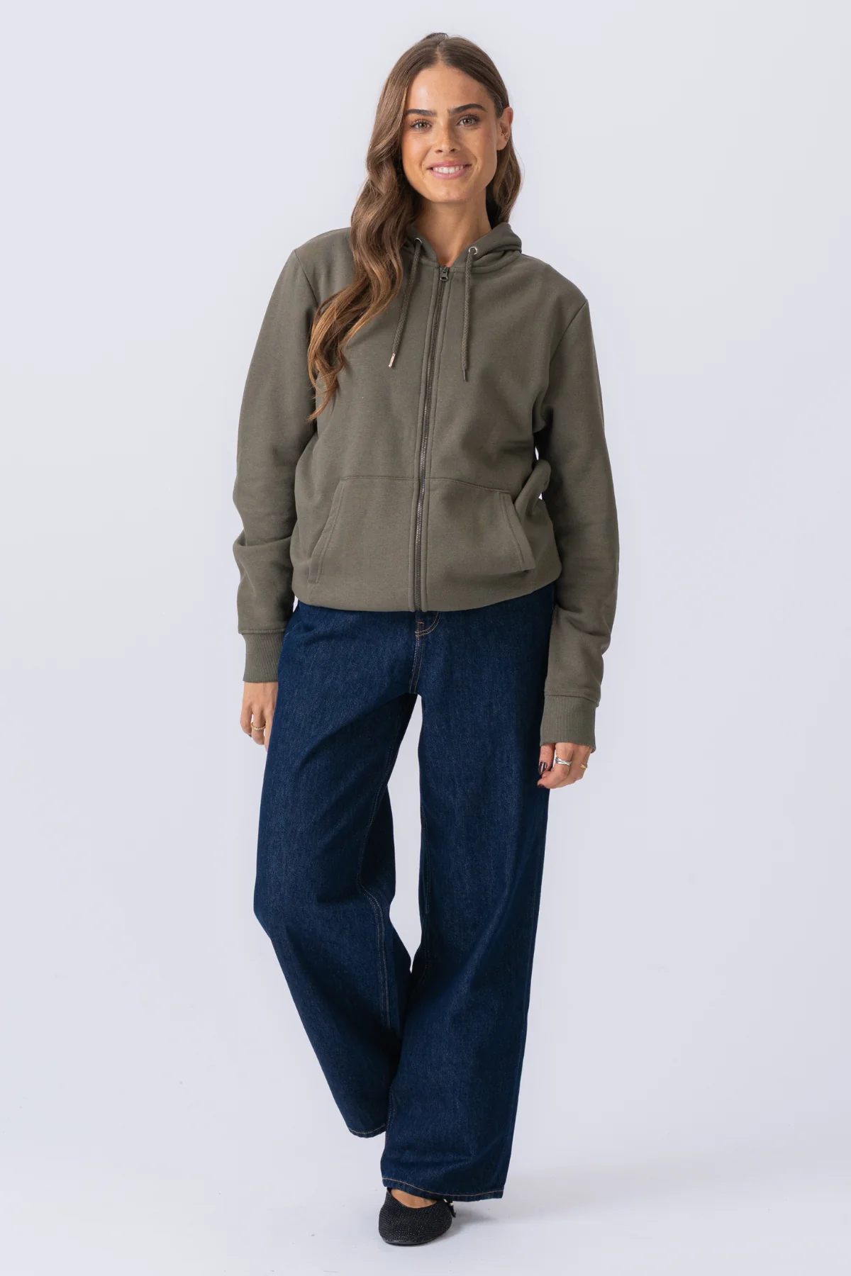 Zip Hoodie - Grün - Image 5