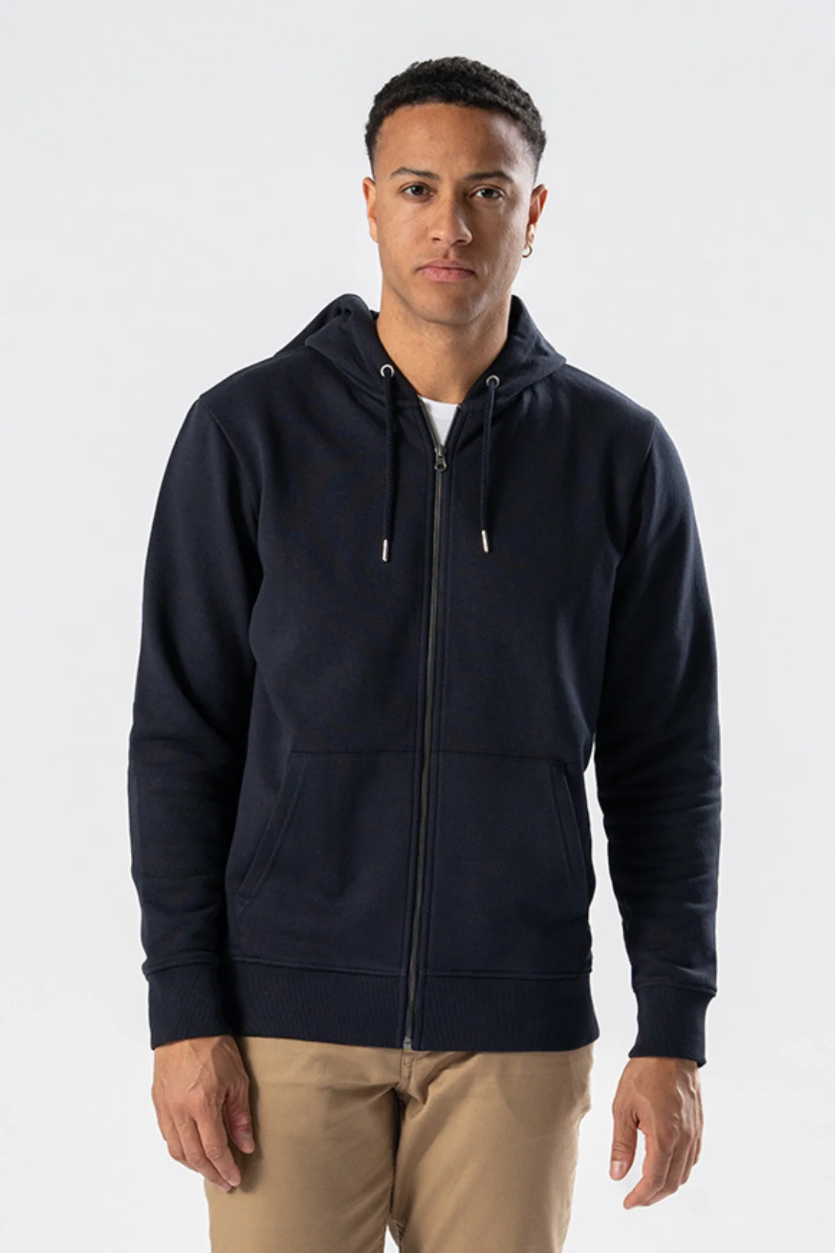 Zip Hoodie - Marineblau - Image 4