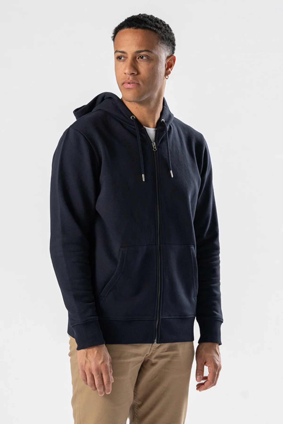 Zip Hoodie - Marineblau - Image 5